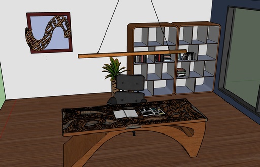 TABLE DE Bureau. Pour toute information supplémentaire veuillez nous contacter s'il vous plaît. car le prix varie selon la qualité du bois choisi, ce modèle sont disponibles que sur commande.